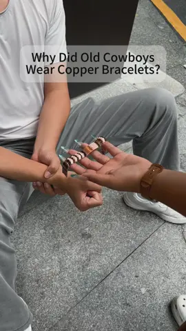 Why Did Old Cowboys Wear Copper Bracelets? This men’s copper bracelet isn’t just sleek and masculine—it’s known to help with joint pain, circulation, and energy levels. A timeless accessory with real benefits. #tiktokshoplabordaysale  #menscooperbraclet  #copperbracelet  #painrelief  #mens  coopermagneti cbraclet #tiktokshoplabordaysale 