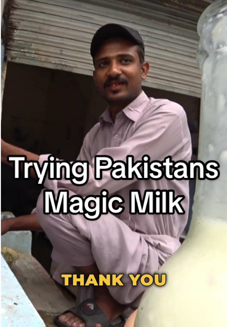 Trying Pakistans Best Kept Secret 🥛  #pakistan #jhelum 