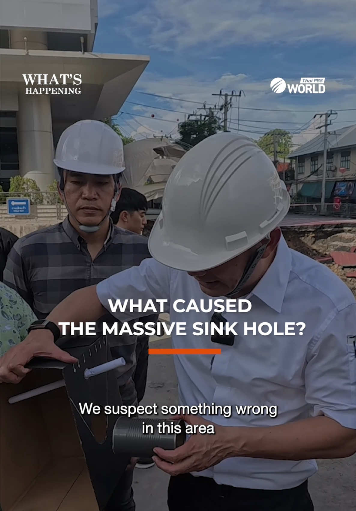 Dr. Suchatvee Suwansawat, former President of the Council of Thai Engineers, explained what caused the sink hole in Bangkok’s Samsen Road. #ThaiPBSWorld #ThailandNews #Thailand #ถนนสามเสน #ถนนทรุด 