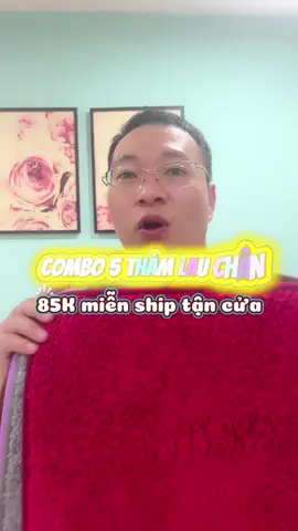 Combo 5 thảm lau chân lông cừu siêu êm siêu thấm nước chỉ 85k #thamlauchanlongcuu #thamchuichan #thamlauchansieutham 