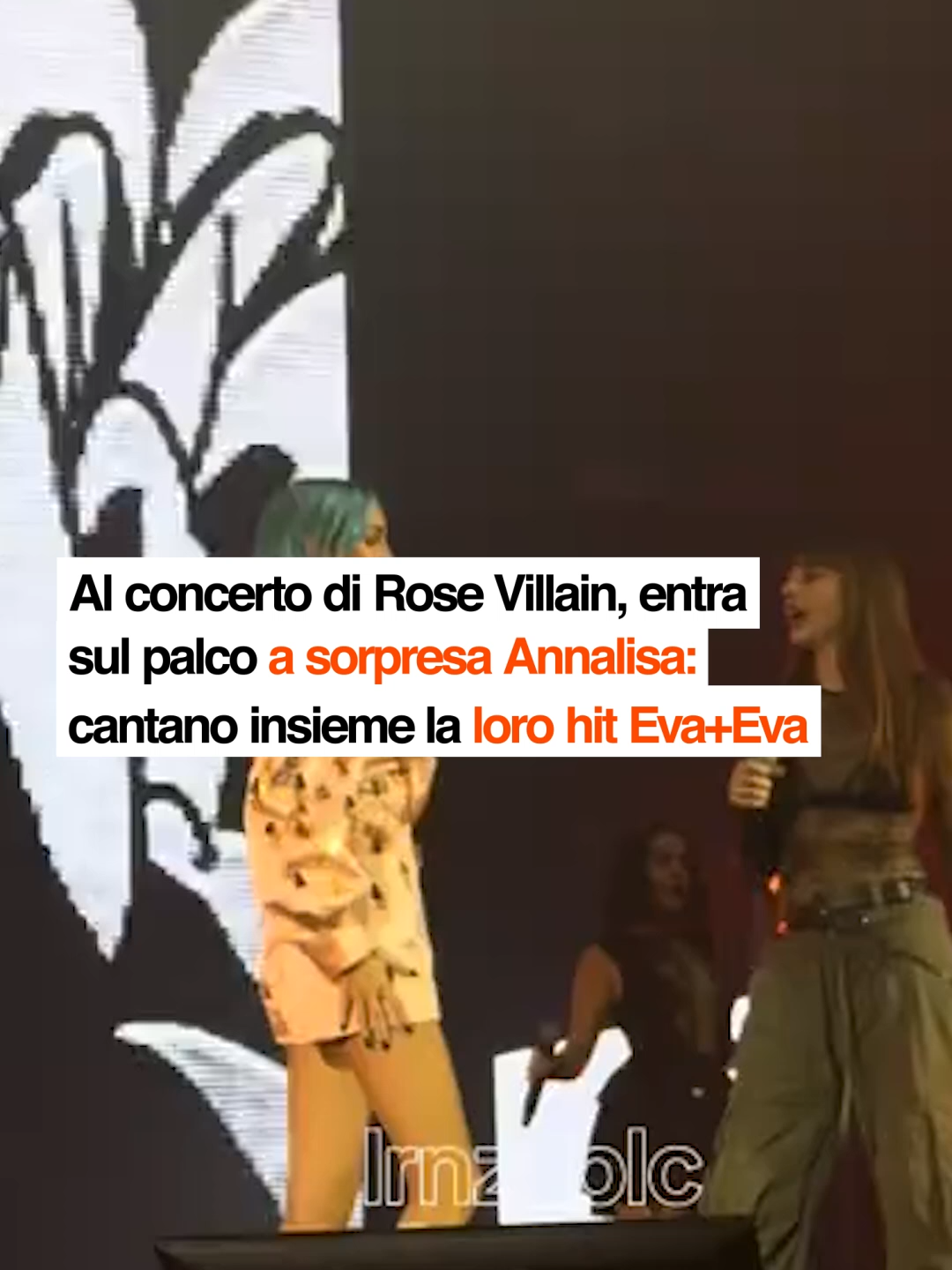 Sorpresa al Forum di Assago: sul palco con Rose Villain arriva Annalisa e il pubblico impazzisce!