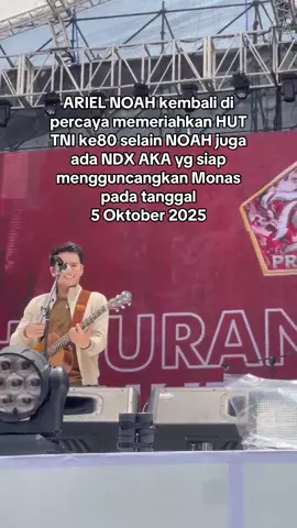 Yang tahun lalu hadir coba absen 🤭 #huttni #arielnoah #ndxaka #monas 