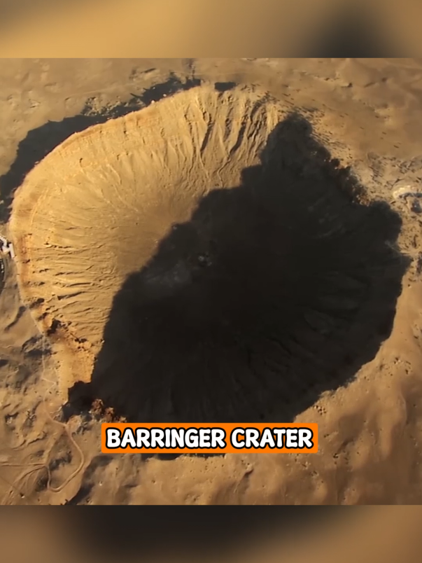 Meteor Crater atau disebut juga Barringer Crater adalah sebuah kawah meteorit raksasa yang berada di Arizona, Amerika Serikat, sekitar 60 km di sebelah timur kota Flagstaff. #nusagram #faktaunik #shorts #crater #meteor  