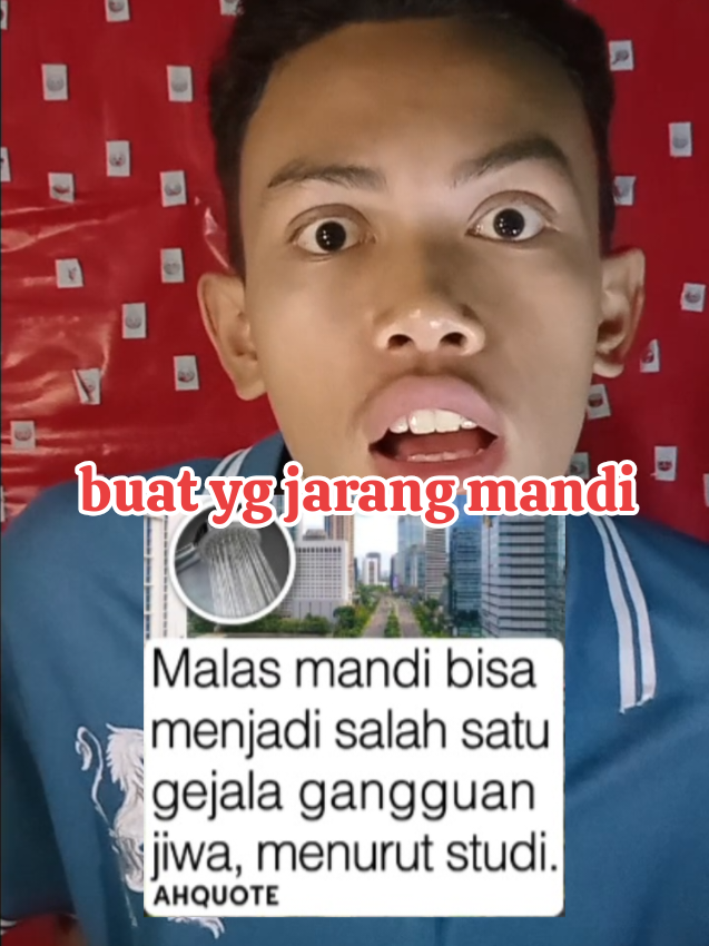 plisss kali ini harus rajin² Mandi siii