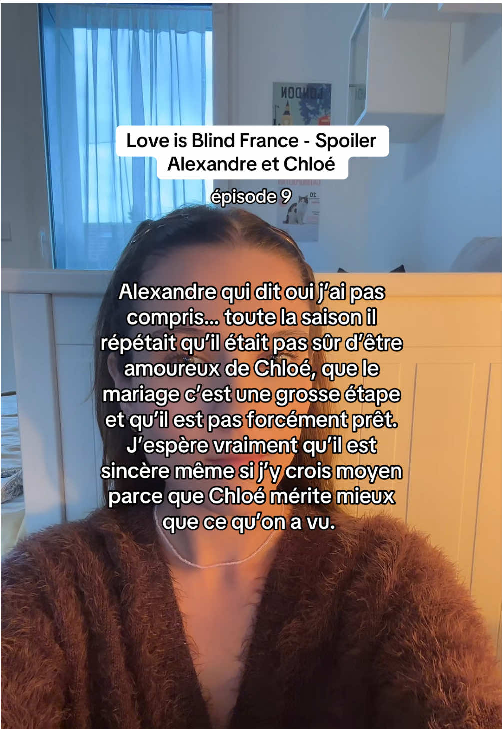 Chloé c’est un 10/10 mentalement et physiquement, il a intérêt à être à sa hauteur #LoveIsland #loveisblindfrance #netflix #tvrealite 