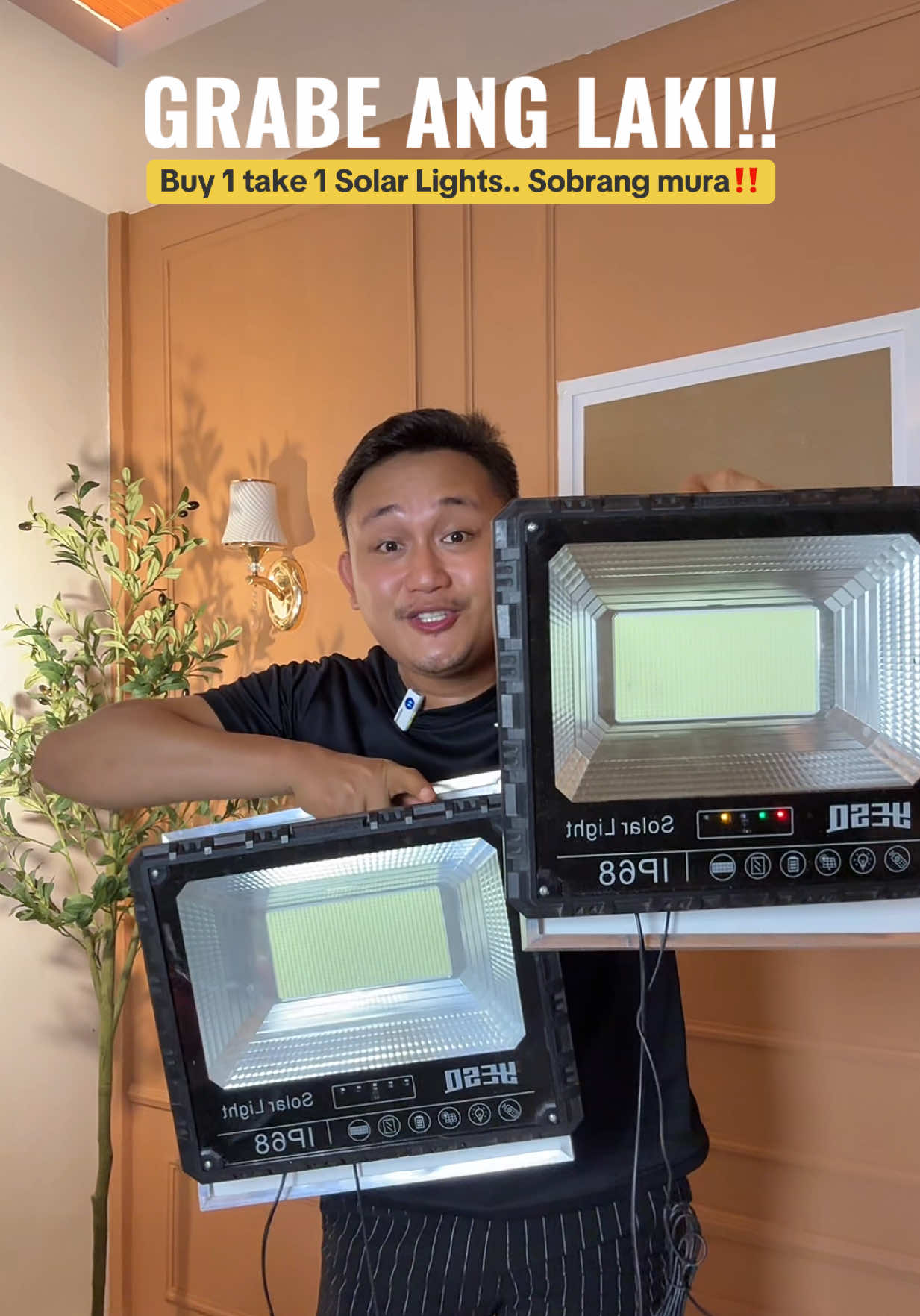 Sobrang laki! Napakamura pa #solarlights #buy1take1 #solarlight #buy1take1solarlight 