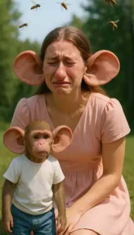 Little Monkey's 🐒 Brave Act Will Melt Your Heart ❤️#Goldiechick #fyp #thesaviorpaw #animalrescue 