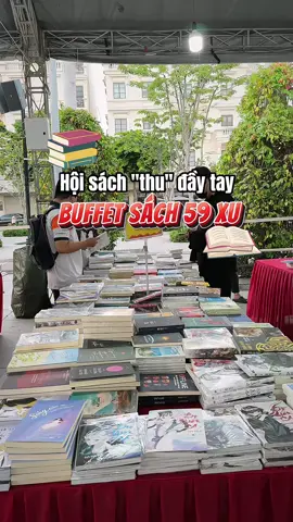 Buffet sách 59xu đang diễn ra ngay Gò Vấp từ 24-28/9 tranh thủ ghé nhe mn  #govap #buffetsach59k #buffetsach #hoisachthudaytay #sukien 