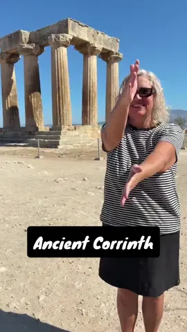 The archaeological museum of ancient Corrinth will never be the same #greece #travel #traveltiktok #husbandwife #couple