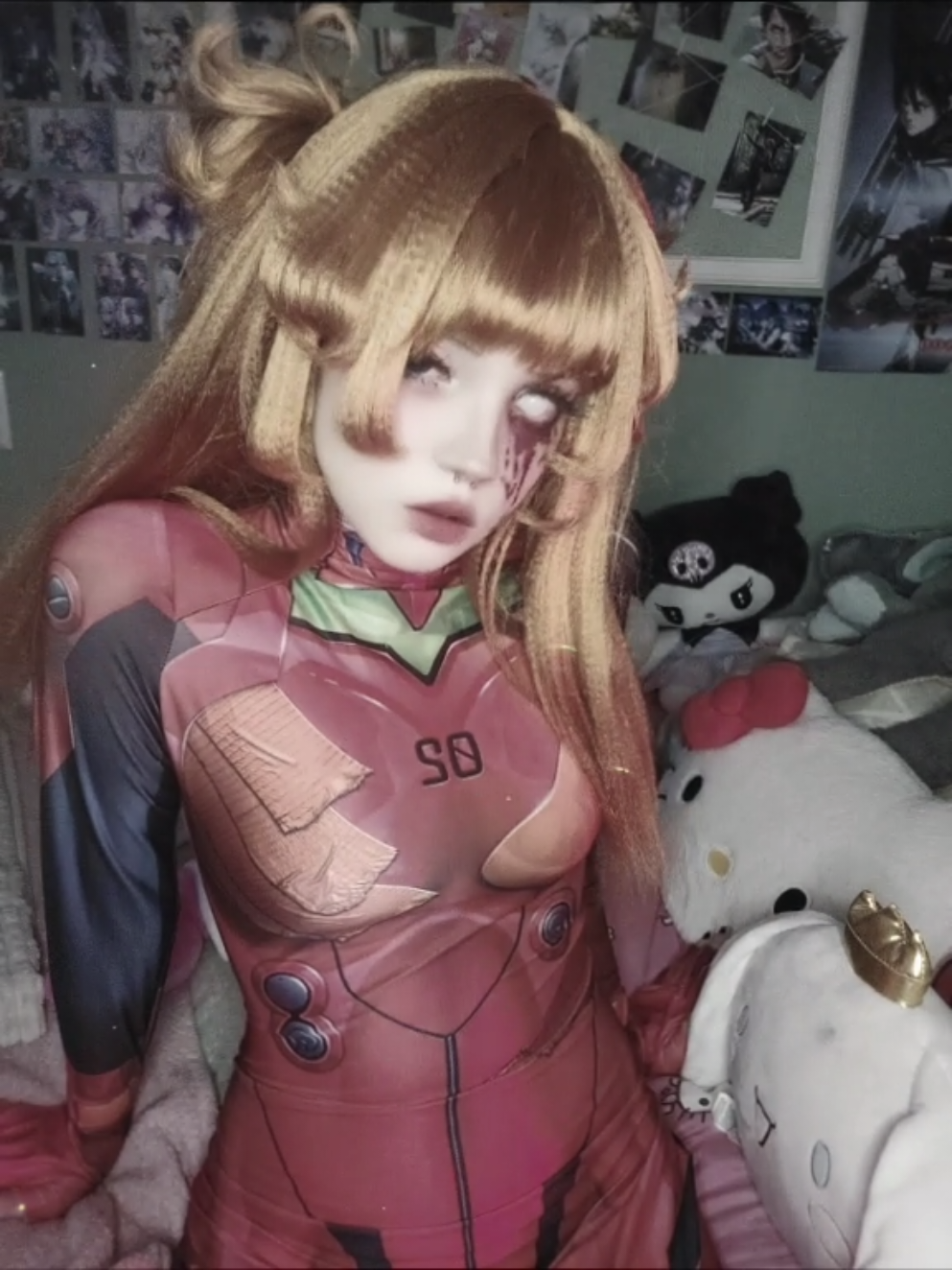I don't know- // #evangelion #crunchyroll #wlw #cosplay #asuka 