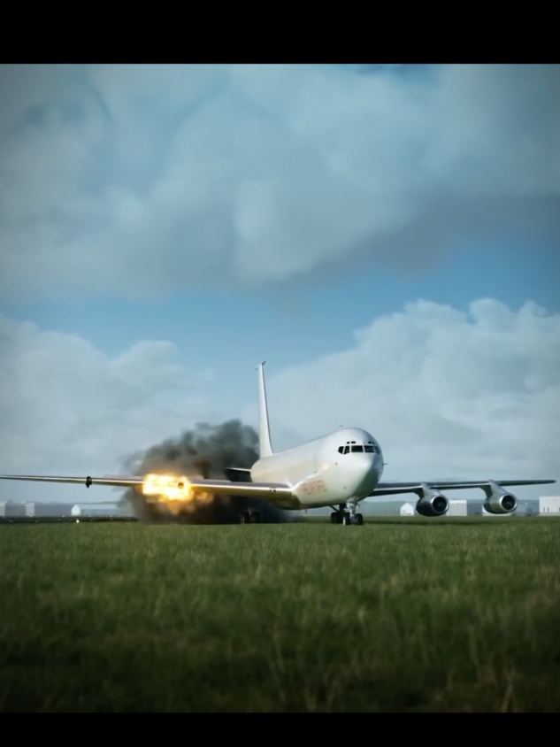 B707 on top  #boeing #b707 #planecrash #aviationlovers #fyp 