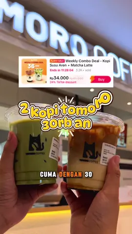 beli 2 tomoro cuma 30rb an, kapan lagi?! langsung klik tag lokasi skrg juga✨ #tomorocoffee #tomorocoffeeindonesia #promotomorocoffee #promomakangajian #Winkofwinner 