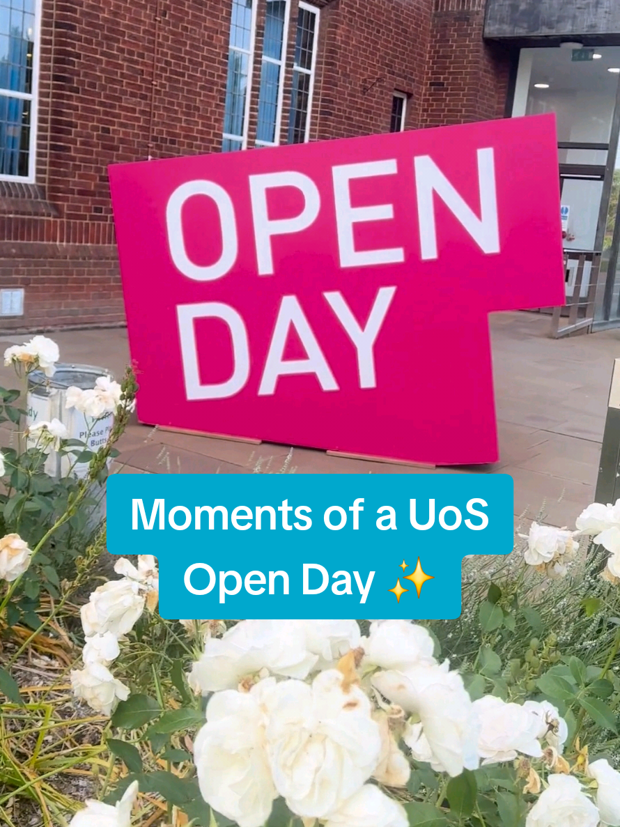 Come and visit us at our next Open Days on 5th and 18th October to explore your options, find your place, and start your future at Southampton 💙 😊 #OpenDay #CampusTour #UCAS #WeAreUoS #UniversityOfSouthampton 