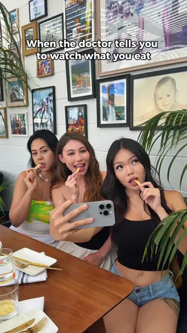 Watching what we eat!  @kat 