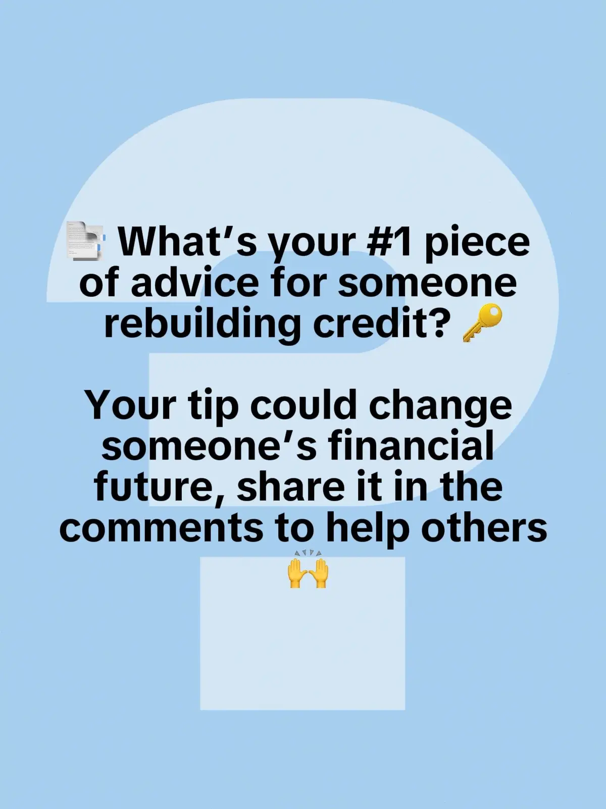 Rebuilding credit can feel overwhelming, but small, consistent steps can lead to big results. The most important advice is to focus on the two biggest factors: payment history (35%) and utilization (30%). Paying every bill on time and keeping balances low are the foundation of a strong score. A powerful tool for rebuilding is a secured credit card. By putting down a refundable deposit, you get access to a line of credit that reports to all three bureaus. If used wisely, small purchases paid off in full, it can build positive history quickly. Another great option is a credit builder loan offered by many credit unions and online banks. These work by saving money in an account while reporting payments as if it were a loan, giving you positive data without major risk. It’s also important to check your reports regularly for errors. Inaccuracies like old collections, duplicate accounts, or wrong dates can drag your score down unfairly. Disputing them can clean up your report and accelerate your rebuild. Rebuilding isn’t about one quick fix, it’s about consistent progress. If you’ve been through the process, your advice could guide someone just starting out. What’s your best rebuilding tip? Comment below and pay it forward! #creditrebuild #creditscore #creditrepair #credithelp #creditboost #financialfreedom #moneymoves #debtfreejourney #debtfreecommunity #fico #equifax #experian #transunion #creditkarma #myfico #budgetingtips #financehacks #buildcredit #fixmycredit #scoreboost #financialplanning #financialgoals #consumerprotection #moneytalks #debtfreegoals #creditlaw #creditapps #authorizeduser #limitincrease #rickita #credit #fyp