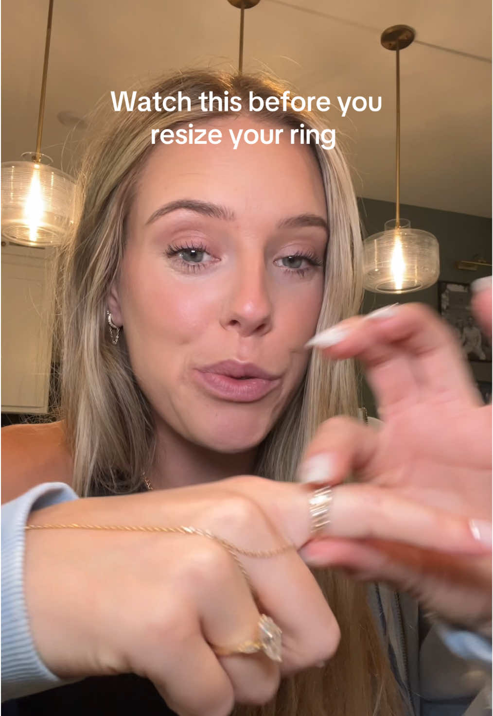 Easy and cheap fix for your loose rings! #ringsizers #weddingringsizers #ringsizeradjusters #looseringfix #invisibleringsizer 