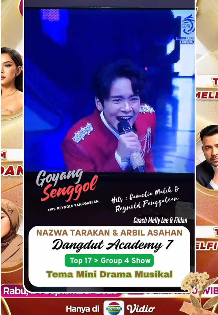 OPENING DA7 || NAZWA TARAKAN & ARBIL ASAHAN - GOYANG SENGGOL || Top 17 Group 3 #nazwada7 #arbilda7 #nazwatarakan #arbilasahan #dangdutacademy7 