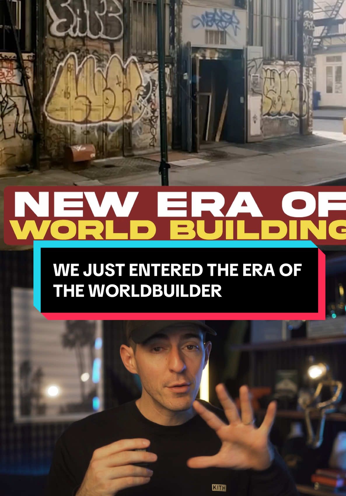 We just entered the era of the worldbuilder #ai #artificialintelligence #Tech #technology #techtok #worldbuilding #brand #marketing #brandbuilding 