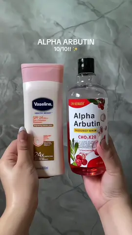 alpha arbutin face and body serum must try!! #faceandbodyserum  #alphaarbutin #whitening  #bodycare #serum 