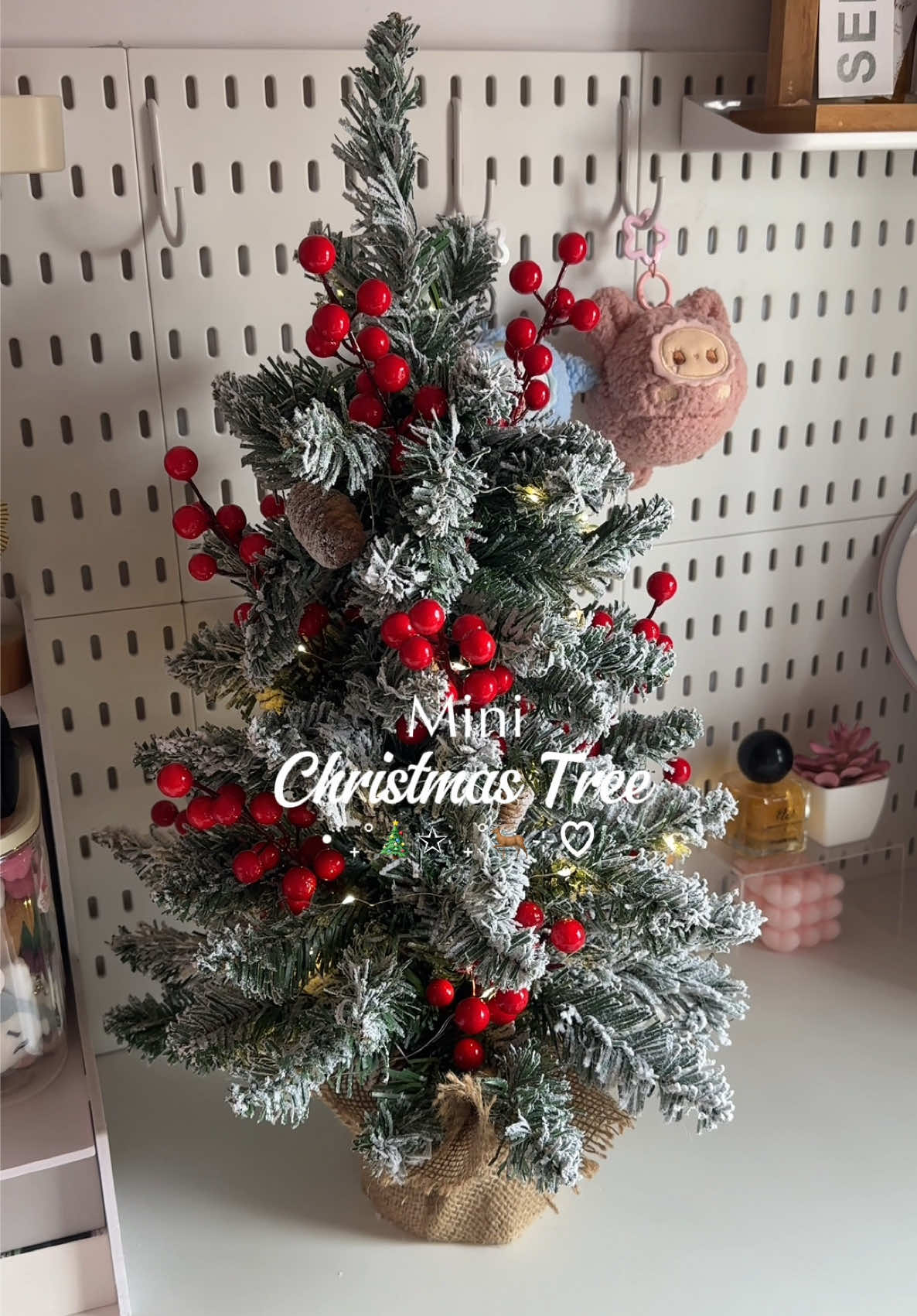 Christmas is just around the corner! Decorate your table with this cute mini christmas tree 🎄🎁✨ #minichristmastree #christmastress #nuvoxchristmastress #tabletopchristmastree #christmasdecor