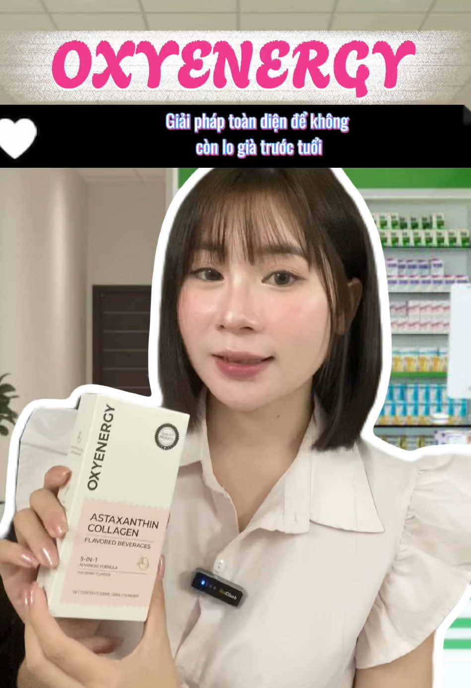 Đẹp từ bên trong, toả sáng bên ngoài với COLLAGEN ASTAXANTHIN OXYENERGY✨ @oxyenergy-vn #oxyenrgy #collagen #astaxanthin #oxyenrgycollagen