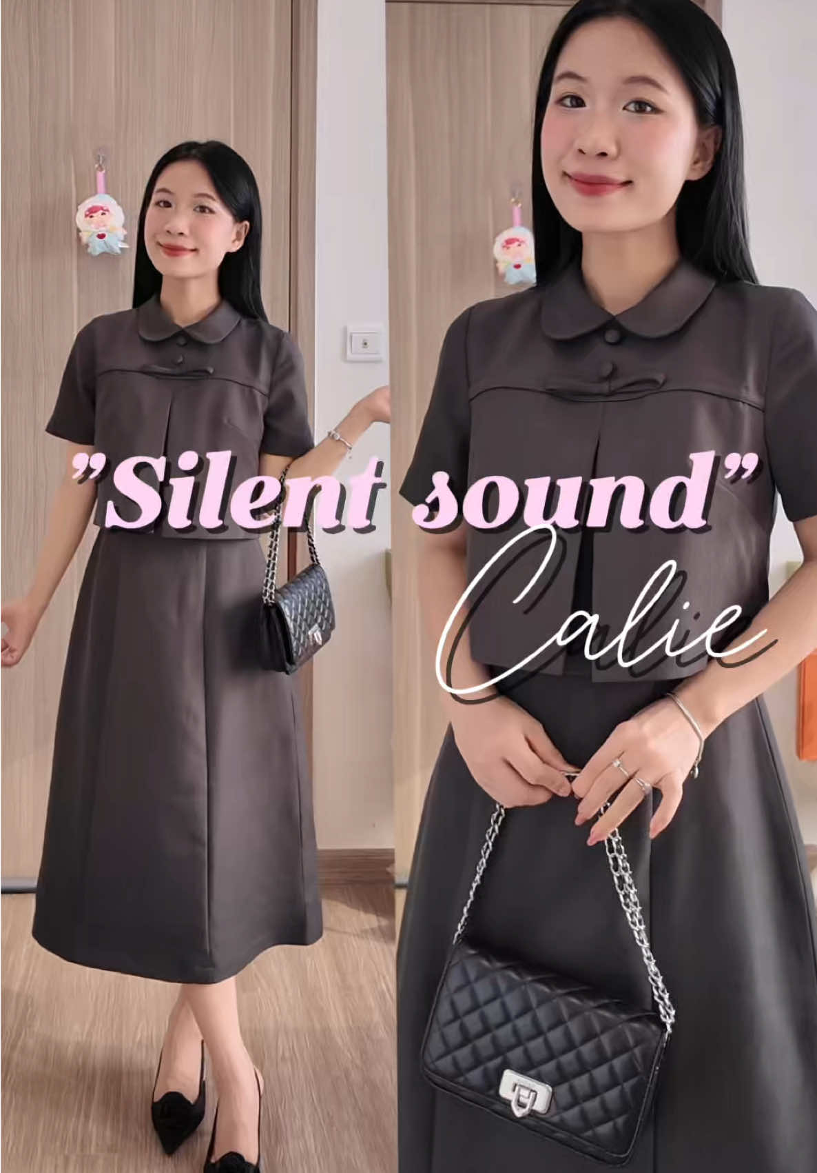 đồ nhà @Calie.vn mạiiii đỉnhhhhh✨🎀 #calie #silentsound #oufits #OOTD #quynhanhlendo 