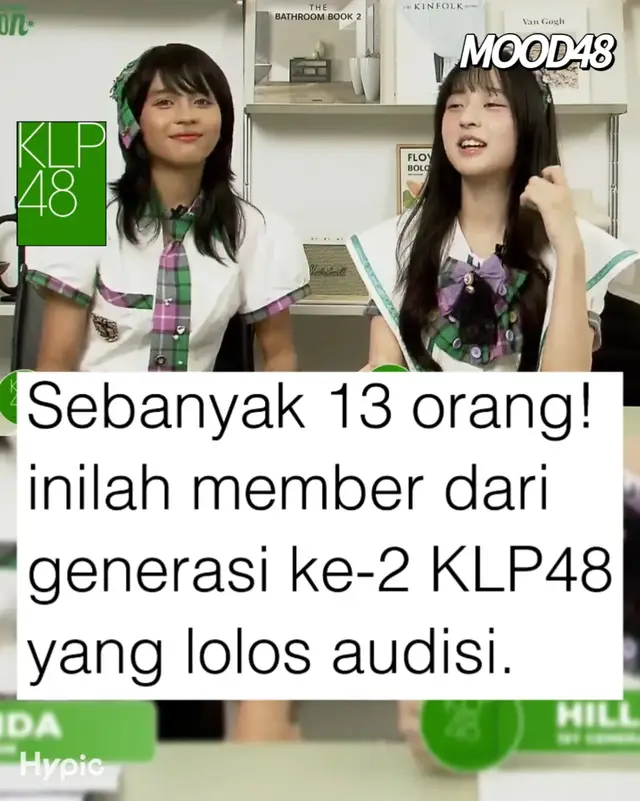 Silahkan berkenalan dengan mereka dan terus dukungan untuk member generasi 2 KLP48. Dan jangan lupa di follow Instagram mereka yaa.. #fyp #AKB48 #KLP48 #akb48group #48family 