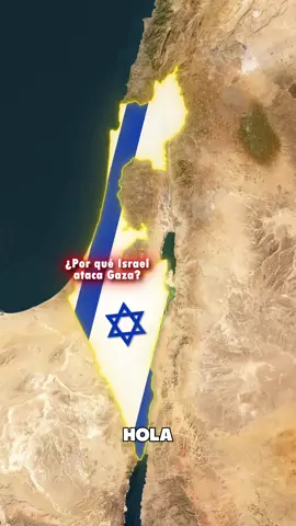 ¿Por qué Israel ataca Gaza y no Cisjordania? #estadosunidos #geografia #geopolitica
