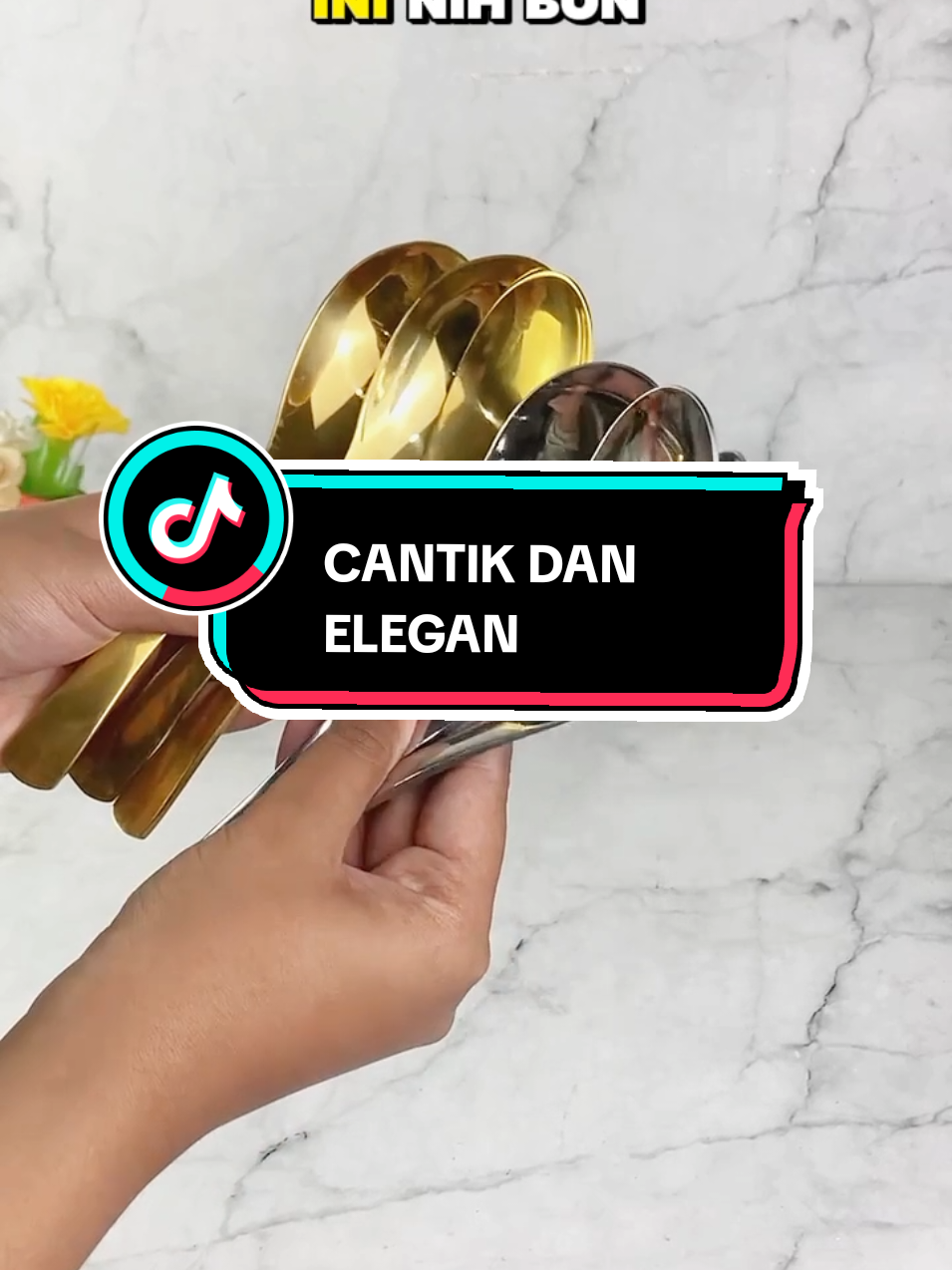 PROMO PROMO sendok bebek elegan cantik dari stainless steel, tersedia ukuran kecil dan besar di warna gold dan silver ‼️🤯 #stainlesssteel #viral #promo #sendokbebek #cucigudang 
