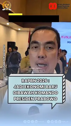 RAPBN 2026 jadi ekonomi baru dibawah kepemimpinan Pak Presiden Prabowo.  - - - - #fyp #viral #prabowo #indonesia🇮🇩 #fyppppppppppppppppppppppp 