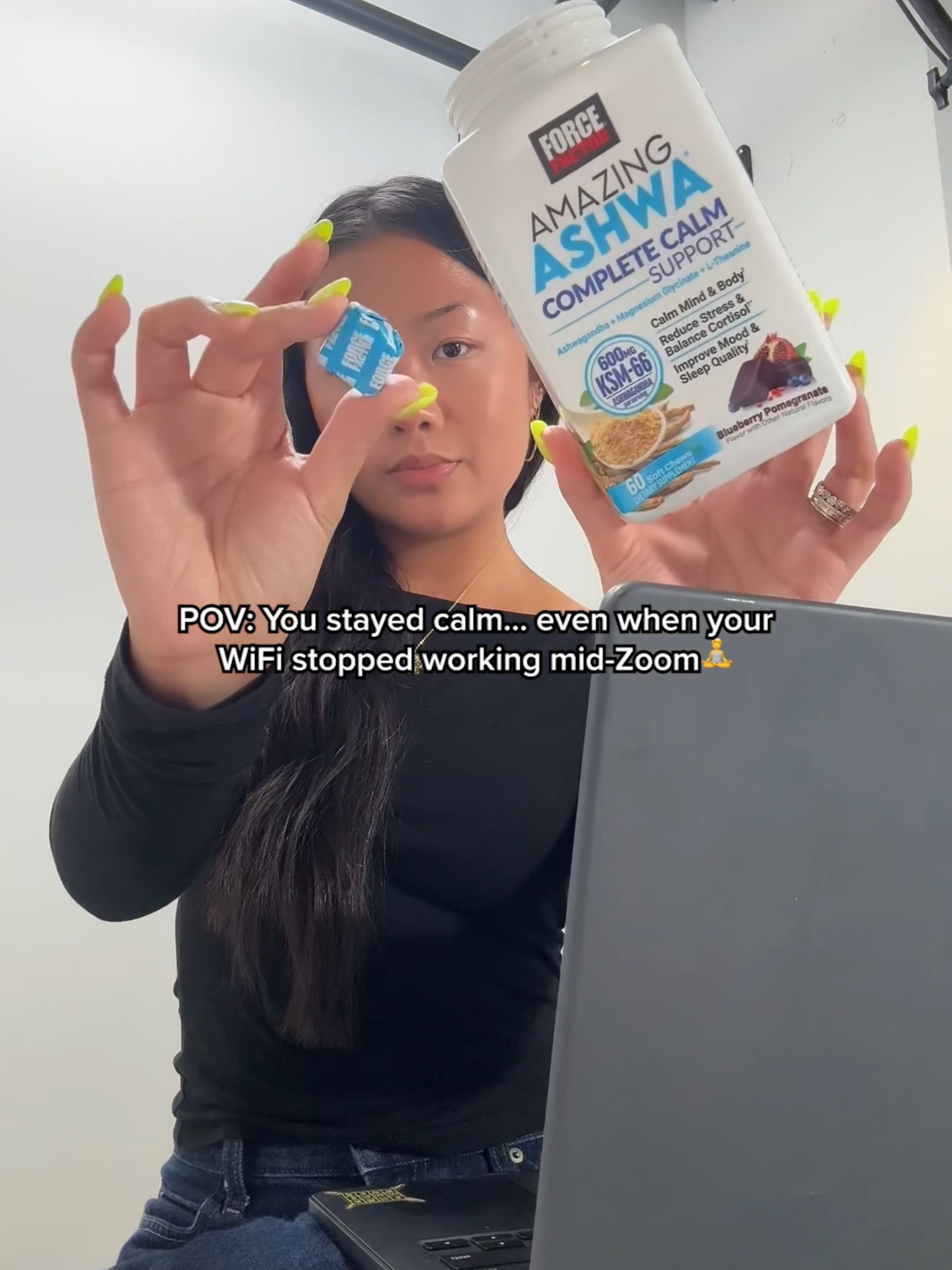 Amazing Ashwa keeping us calm >> #ForceFator #Ashwaganda #supplements #unleashyourpotential