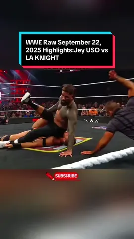 WWE Raw September 22, 2025 Highlights:Jey USO vs LA KNIGHT #WWE #wweraw #wrestling #jeyuso #laknight 