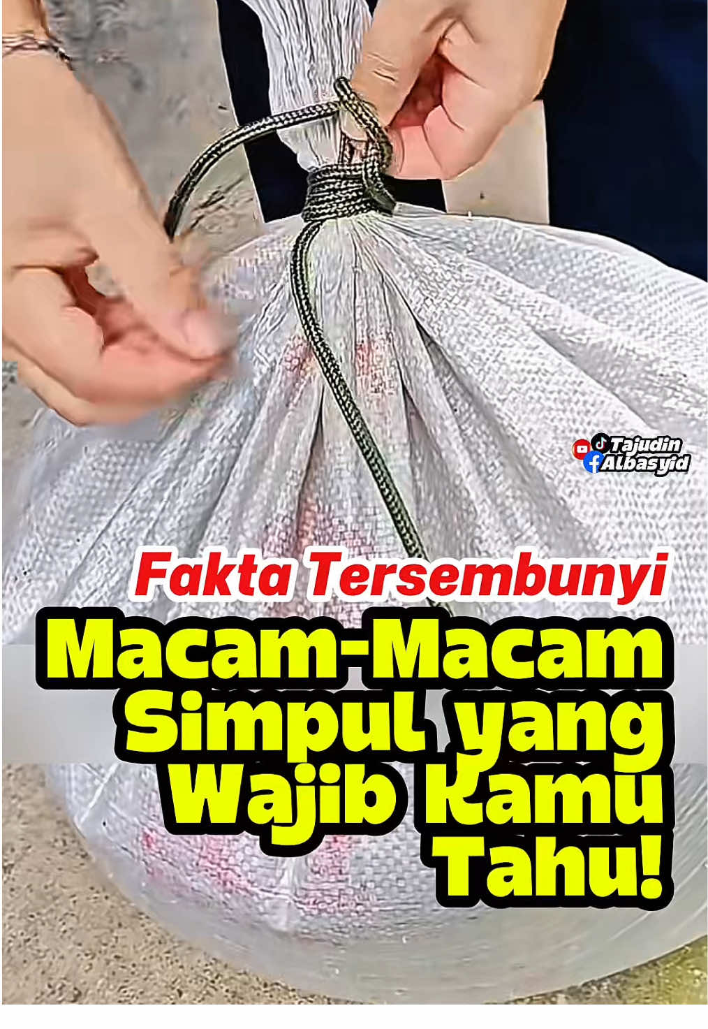 Belajar simpul #FunFacts #funnyvideos #FaktaMenarik #DidYouKnow #fyp 