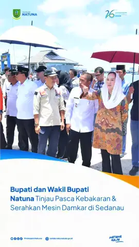 Hello Prokofams !  Bupati Natuna Tinjau Pasca Kebakaran Sedanau dan Serahkan Bantuan Mesin Damkar .  #bupatinatuna #prokopimnatuna #censuilan  #