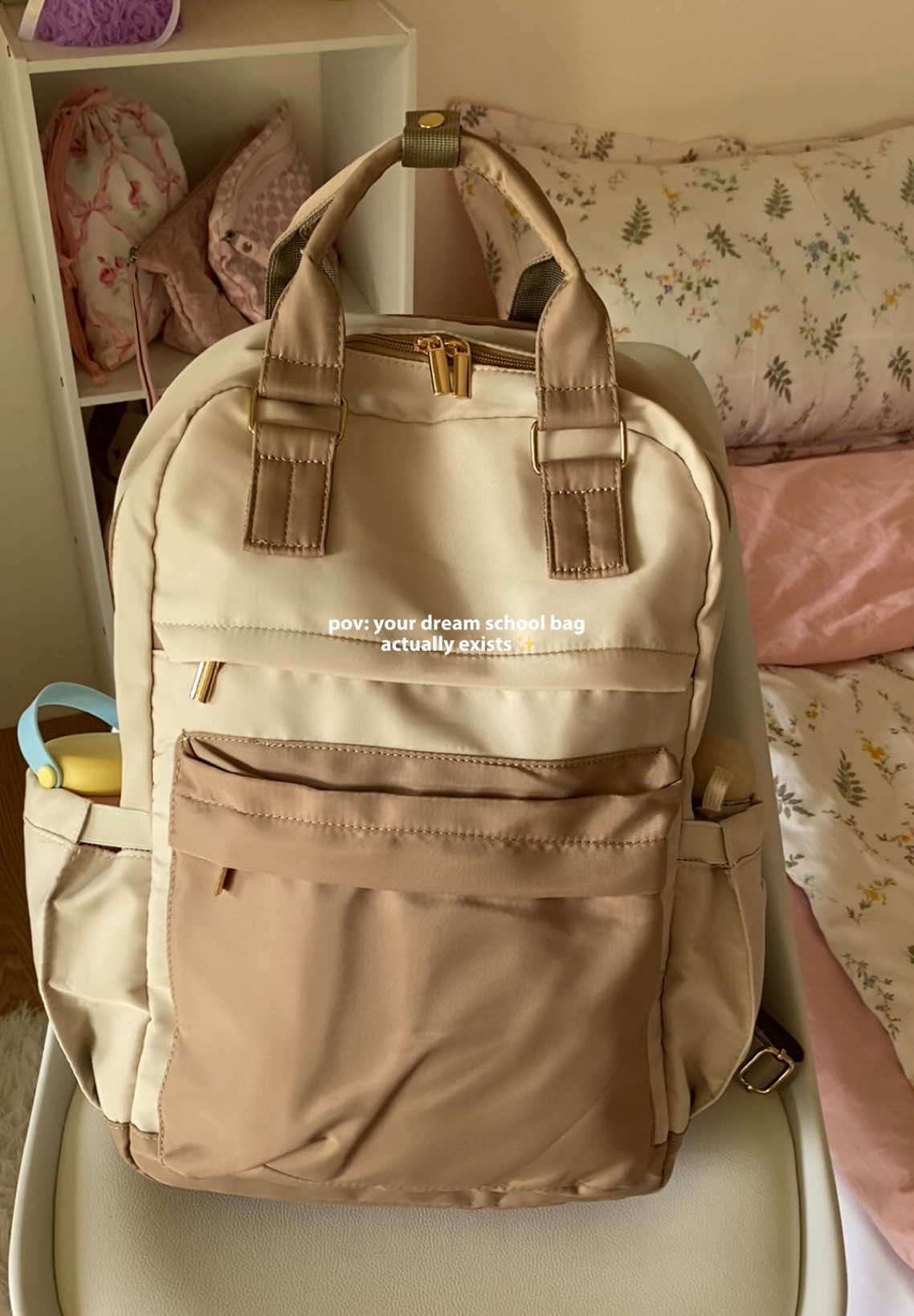 another backpack reco!! 🧸✨ #lolitabag #backpack #schoolbag #laptopbag #largecapacitybag