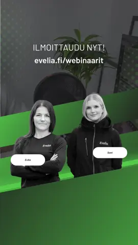 Webinaari työajanseurannasta palkanlaskennan näkökulmasta tulille 2.10.2025 klo 9 🔥 Käymme läpi palkka-integraatiot, perusasetukset, työaikakirjausten tarkistuksen & hyväksynnän sekä palkkaraportit Eveliasta. 👉 Ilmoittaudu osoitteessa evelia.fi/webinaarit #webinaari #palkanlaskenta #talotekniikka #rakennusala 