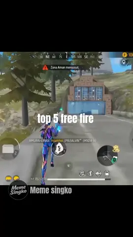 free fire teratas☝🤣#fypシ゚ #top5 #freefire #memetiktok #foryoupage 