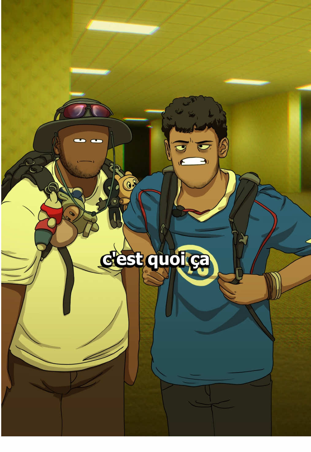 Euh ils sont où @Byilhan et @Nico_là ? #twitch #streaming  #randonnée #humour #backrooms 