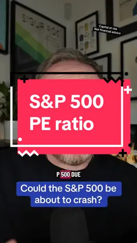 The PE ratio of the S&P 500 has exceeded an important number in the last few days. Here is what it’s meant in the past, and exactly what I’m doing about it.  When investing, your capital is at risk and you may get back less than invested. Past performance doesn’t guarantee future results. Terms and conditions apply.