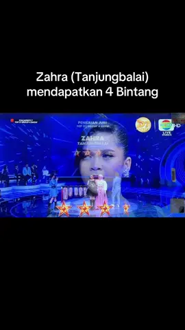 4 Bintang diraih oleh Zahra #zahrada7 #DA7 #dangdutacademy #da7indosiarmalamini 