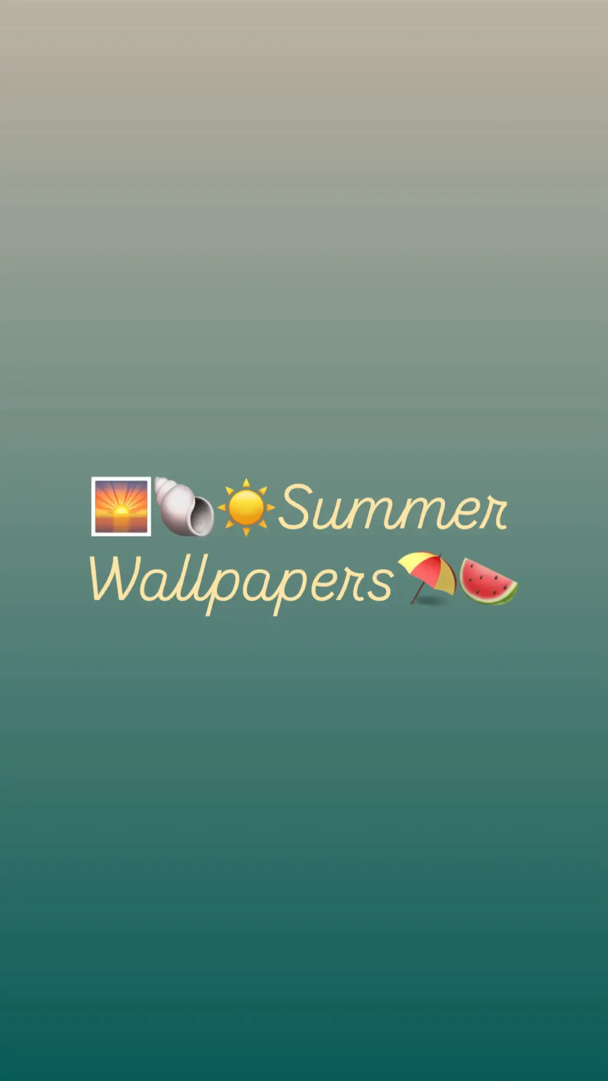 #summervibes☀️ #summerwallpapers #aloha #beachvibes #wallpapers2025 