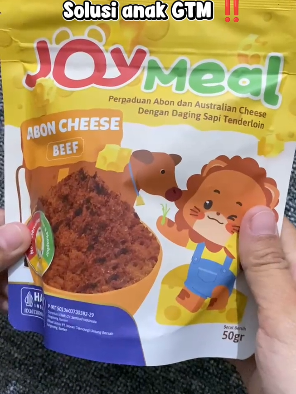 solusi anak GTM lahap makan #abon #abonori #abonjoymeal #abonmpasi #solusigtmanak 