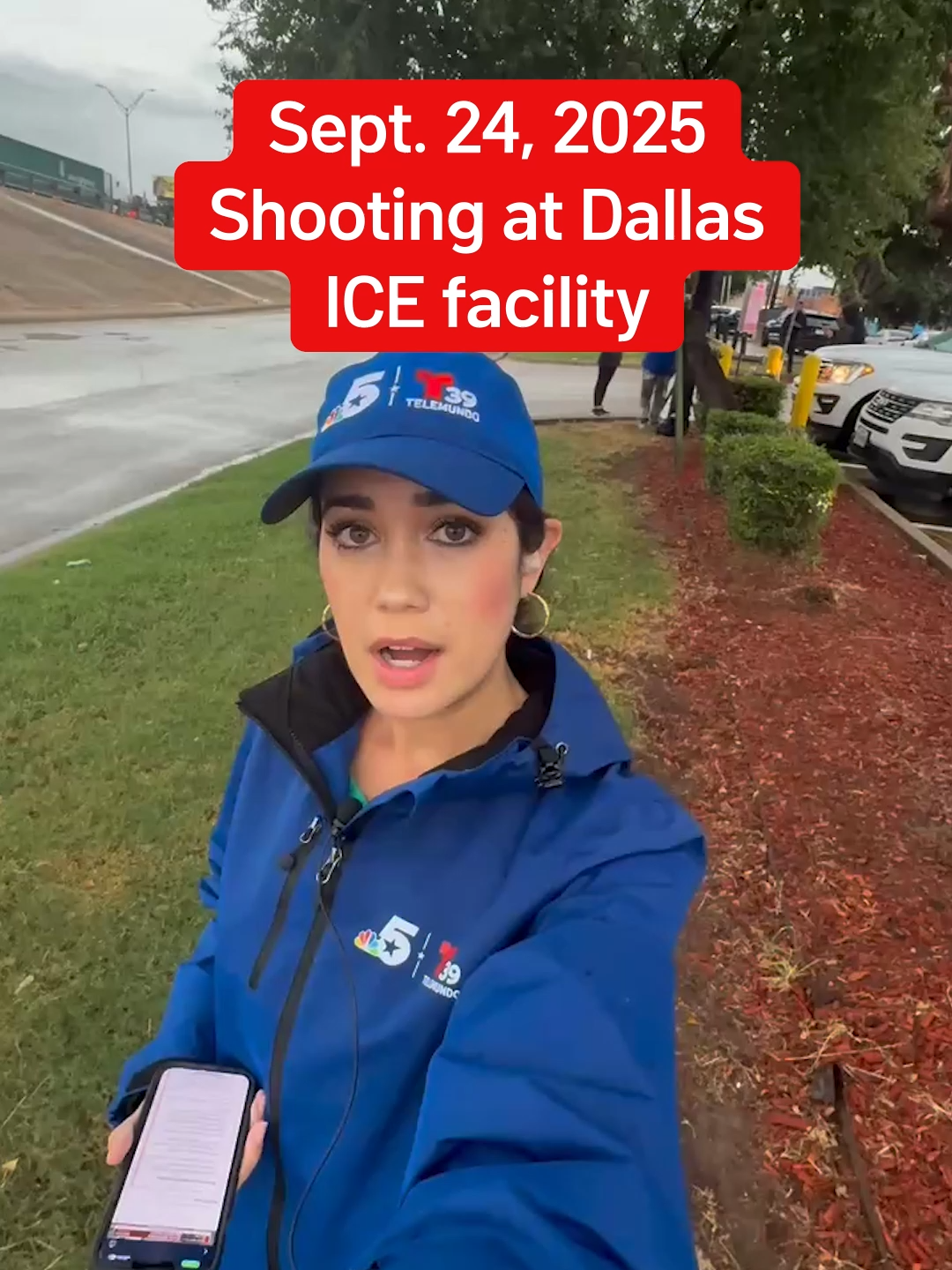 Two people are dead after a shooting at an ICE facility in Dallas this morning, an ICE spokesperson confirmed to NBC News. The three people shot are ICE detainees, an ICE spokesperson told NBC News. No ICE officers were hurt. Get the latest updates at the link above.  #dallas #ICE #dallasice