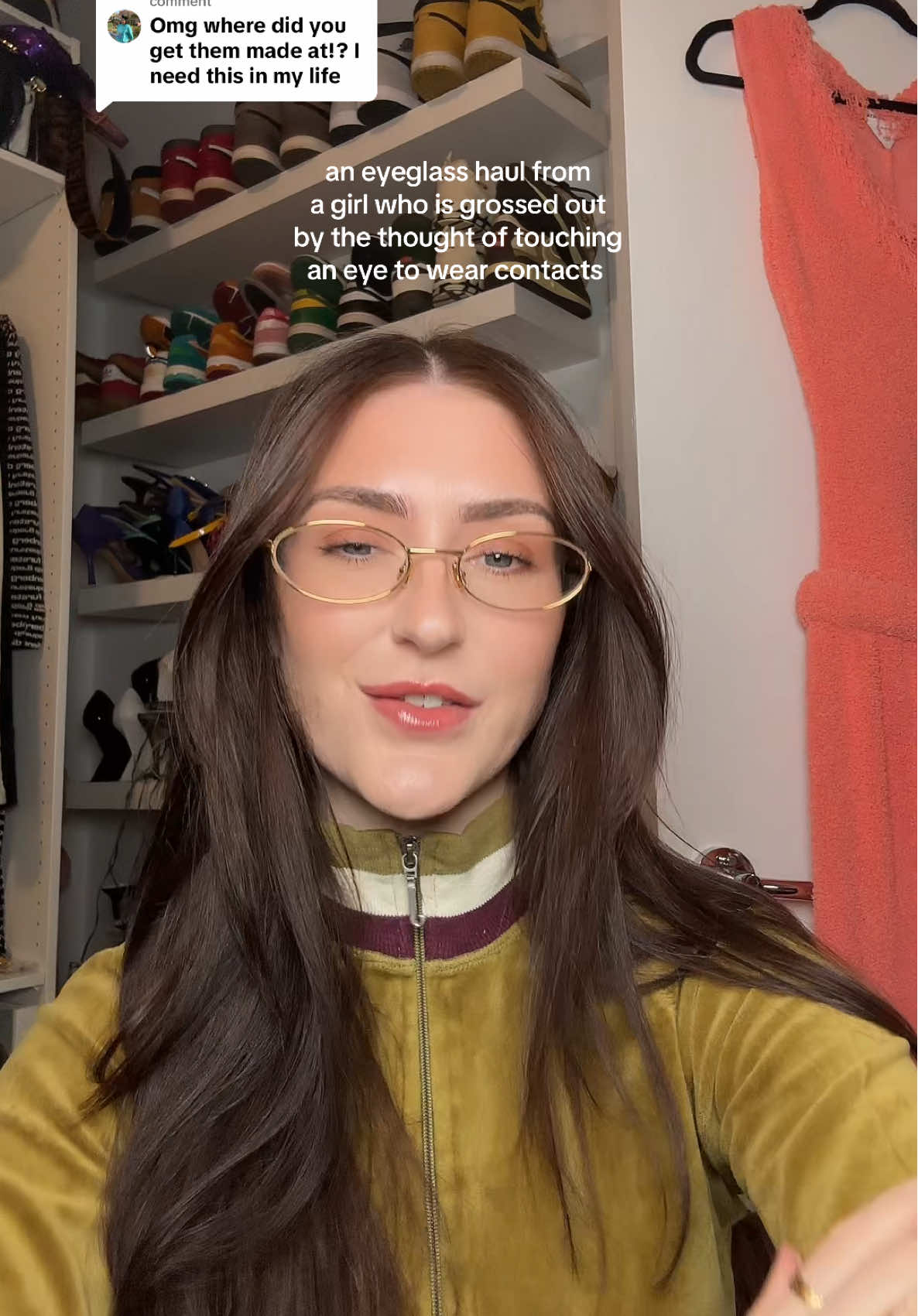 Replying to @rumeetdhillon I have a super low prescription and need to really just wear them when I’m driving or at night! But here’s my recent glasses pickups, I sent them in to Go Optic
