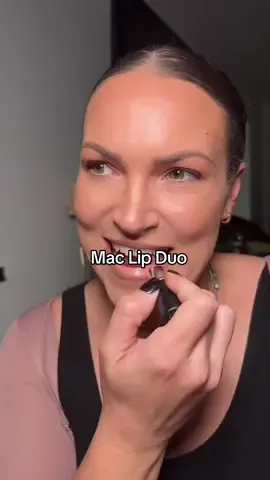 MAC cosmetics Lip DUO $33 for Full size lip liner AND full size lipstick. I’m wearing: cool spice in the liner and fleshpot in the lipstick. The $33 will probably go away quickly. Don’t yell at me if it’s already gone. #mac #macmakeup #makeup #lipstick #nudelip 
