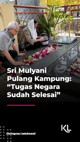 Sri Mulyani Ziarah ke Makam Orang Tua: Saya Sudah Menyelesaikan Tugas Negara Yuk, update terus berita terbaru tentang selebriti hanya di KapanLagi! Kalau bukan sekarang, KapanLagi? Join WA channel KapanLagi >> bit.ly/WAchannelKapanlagi #srimulyani #kapanlagi #kapanlagihariini #kapanlagiwhatshot #klmmd