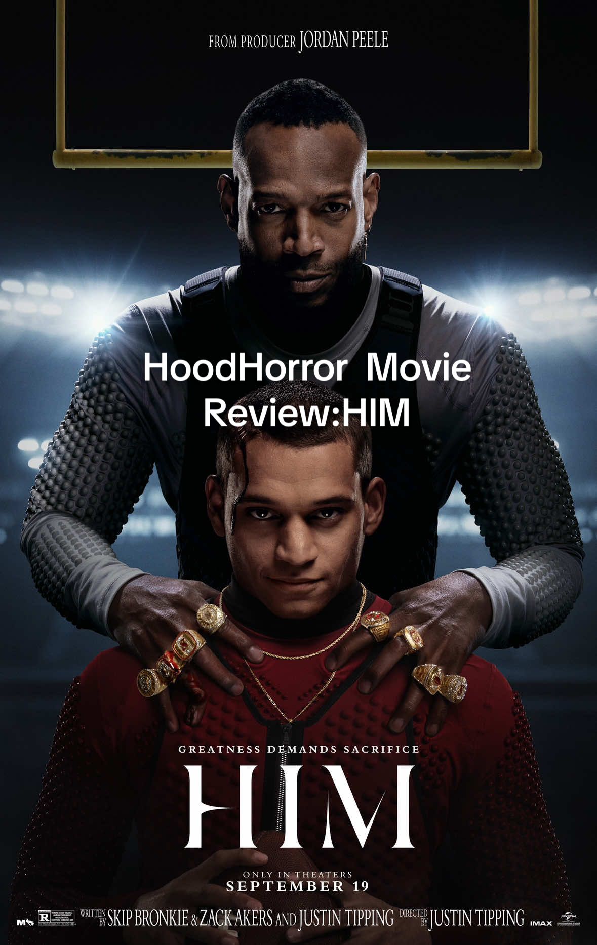 This movie is quick, but @Marlon Wayans acting was a 10 #football #him #horrormovie #moviereview #jordanpeele 