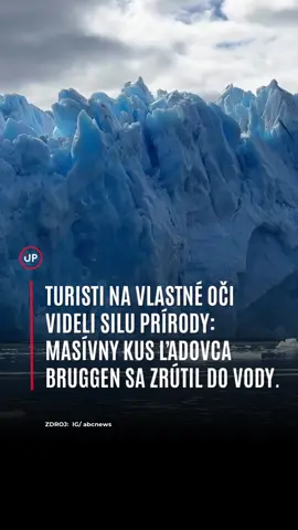 Z Bruggenovho ľadovca v južnom Čile sa odlomil obrovský kus ľadu. Dramatický moment zachytil cestovateľ Ralph Velasco, ktorý uviedol, že podobné odlamovanie videl počas dňa viackrát a opísal ho ako „absolútne nádherné“. Tento jav, známy ako kalving, je prirodzenou súčasťou života ľadovcov, no zároveň upozorňuje na krehkosť a dynamiku prírody. ZDROJ: ABC News  #iceberg #crash #nature #startitup