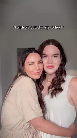 A whole lifetime ago 🥰 @dramandascott  #wlw #trans #lgbtq #couple 