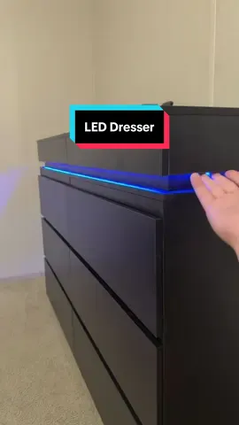 You don’t want to miss this sale with very limited stock  #dresser #bedroom #bedroomfurniture #ledlights #tiktokshoprestock 